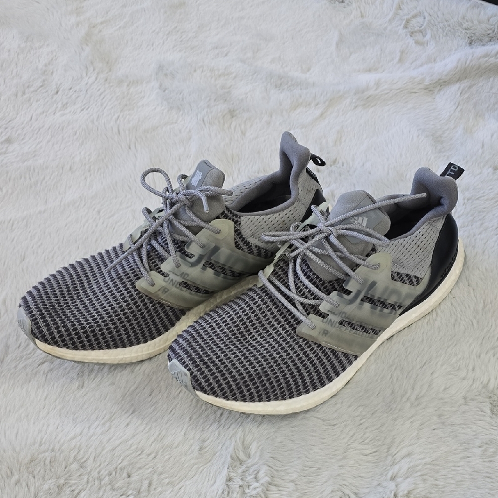 adidas Gray and Black Sneakers